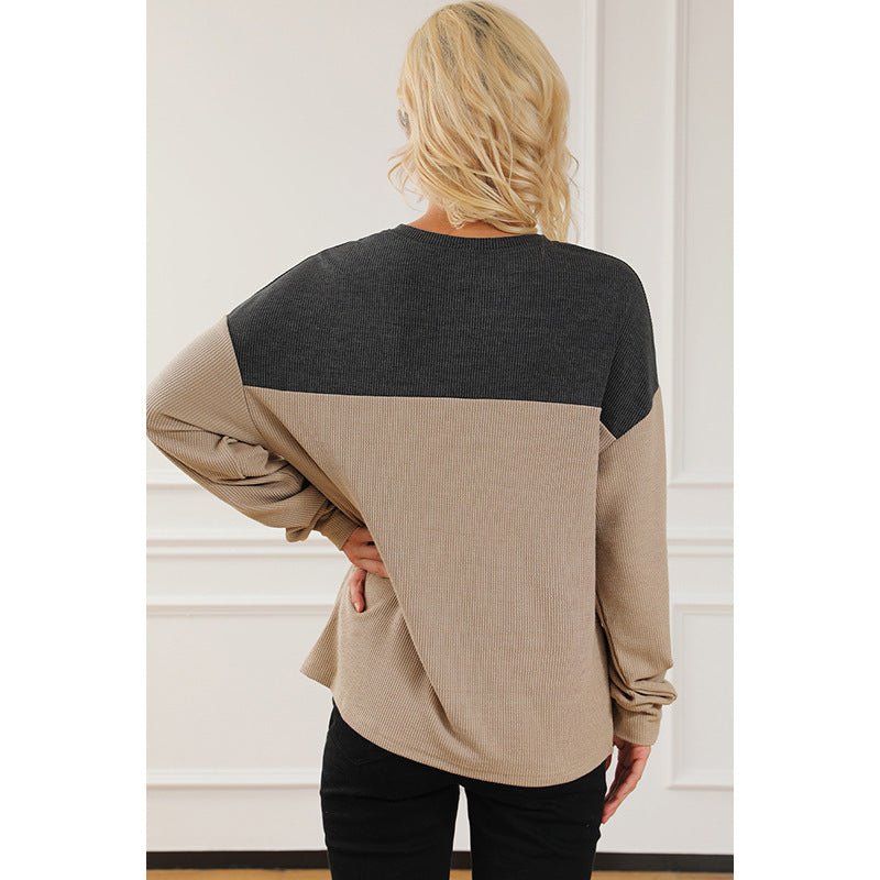 Pull Col V Automne-Hiver